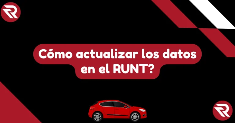 Cómo actualizar los datos en el RUNT?