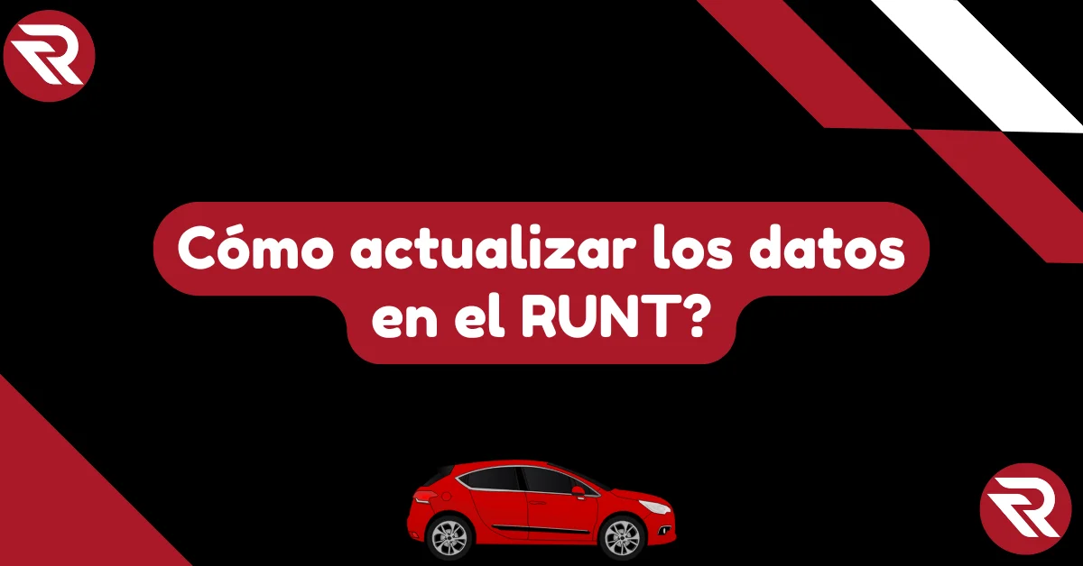 Cómo actualizar los datos en el RUNT?